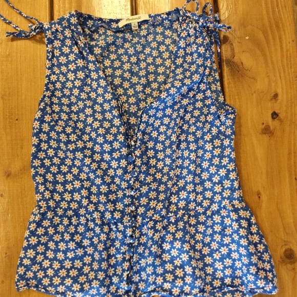 Madewell Belle Tank  Mini Daisy - Picture 2 of 2